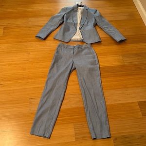 Set of Nwt Express blue blazer and pants